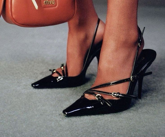 CALZADO PUMPS MIU NEGRO