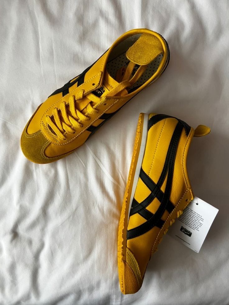 Tenis inspiracion onitsuka yellow